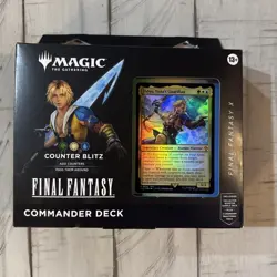 Magic: The Gathering MTG Final Fantasy Counter Blitz Commander Deck Tidus - Image 1
