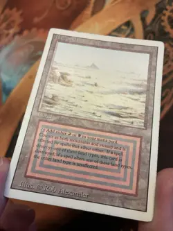 MTG Magic the Gathering Revised Dual Land BADLANDS read description - Image 3