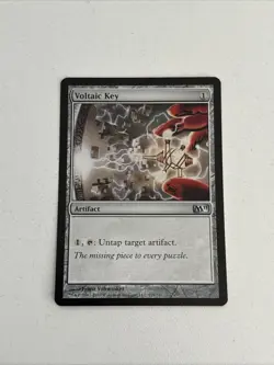 MTG Magic the Gathering M11 Voltaic Key Artifact Deckmaster - Image 1