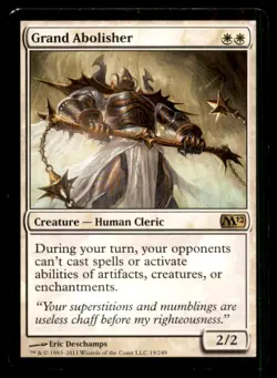 MTG Grand Abolisher LP Light Play Magic 2012 [5264] - Image 1