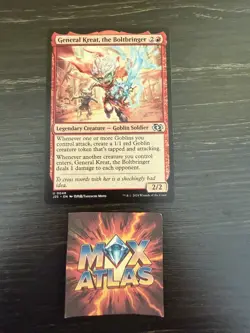 MTG - General Kreat, the Boltbringer (Anime) 48 NM Normal Foundations Jumpstart - Image 1