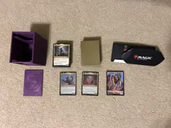 Magic the Gathering Commander Masters Sliver Precon With Side Deck - Image 1
