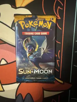 Pokemon TCG - Sun and Moon - Base Set Booster Pack - Image 1