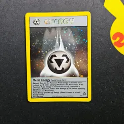 Pokemon Metal Energy - WOTC Neo Genesis Holo Rare 19/111 Unlimited 2000 - Image 1