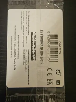Pokemon TCG Iron Moth - 028/182 (European Promo) Paradox Rift Stamped SEALED - Image 2