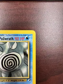 Pokemon 1st Edition Gym Heroes Misty’s Poliwrath 31/132 LP+ - Image 4