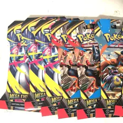 Pokemon Mega Evolutions - Lot of 8 Factory Sealed Packs TCG - Image 3