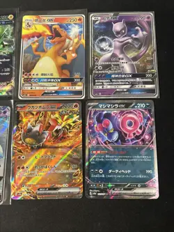 Pokemon Lot HC, Ex - TCG S-Chinese Sun&Moon RR Latios GX, Mewtwo, Charizard 9L - Image 3