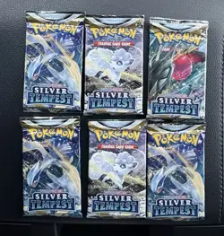 POKEMON TCG SILVER TEMPEST (6)CT LOT BOOSTER PACK PACKS SEALED HOT🔥🔥 - Image 1