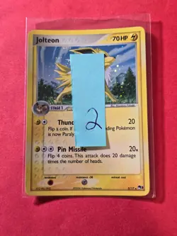 2006 Pokemon Organized Play Series 3 #3B Jolteon HOLO, Rare, cd2 - Image 3