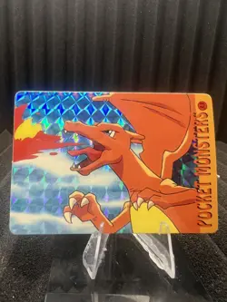 Pokemon Vintage Pocket Monsters Vending HOLO Prism Sticker Bandai 1999 Nintendo - Image 1