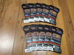 Lot of 10 - Pokemon Phantasmal Flames Sleeved Booster Packs - Image 2