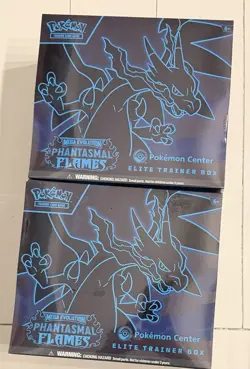 Phantasmal Flames POKEMON CENTER ETB SEALED Lot of 2 - Image 1