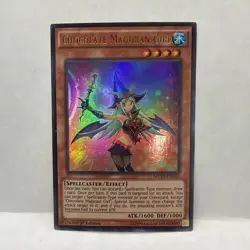 Yu-Gi-Oh! TCG Chocolate Magician Girl MVP1-EN052 Ultra Rare 1st Edition - Image 1