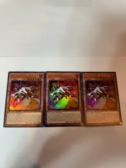 yugioh rescue-ace fire attacker ultra rare 3x mp24-en280 mp24 - Image 1