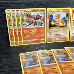 16x Charmander & Charmeleon Lot Pokemon Cards Collection 10/108, 8/68 - Image 2