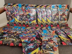 22x Pokemon Cards - Mega Evolution - SLEEVED BOOSTER PACKS New Sealed - Image 2