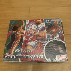 ONE PIECE CARD GAME: Learn Together Deck Set LT-01 English Version, In-Hand - Image 1
