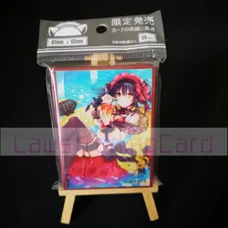Trading Cards Anime Date a Live Kurumi Tokisaki Sleeves sealed 67mmX92mm 60ct - Image 1