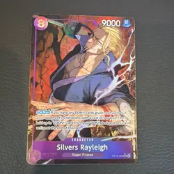 One Piece Card Game TCG Silvers Rayleigh OP13-066 Alt Art M/NM Condition - Image 1