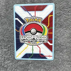 Pokemon Mew EX 46/124 Card 2014 World Championships, Silver Outline, Signed - Image 2