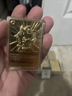 Pokemon Vintage 1999 23K Gold Plated Card Burger King Limited Edition Togepi - Image 3