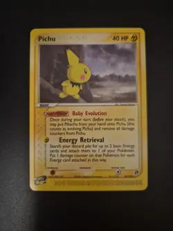 Pokemon TCG Sandstorm Pichu Card 20/100 Regular Rare Non-Holo English Edition - Image 1