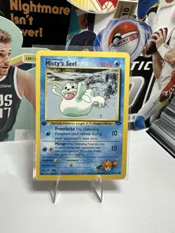 2000 Pokemon Gym Challenge Misty Steel 1st Edition 91 132 Wotc Vintage Card - Image 1