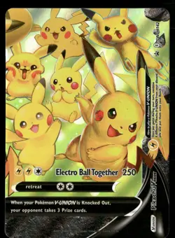 Pikachu V-Union - Promo SWSH: Sword & Shield Promo Cards SWSH142 NM - Image 1
