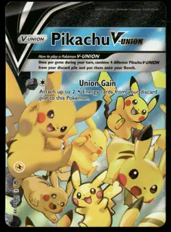 Pikachu V-Union - Promo SWSH: Sword & Shield Promo Cards SWSH139 NM Pokemon TCG - Image 1