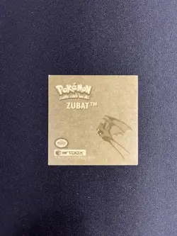 Zubat Gold Holo Hit - 1999 Series 1 Artbox Pokemon Sticker Card - NM! - Image 4