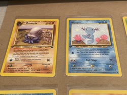 Pokemon TCG Neo Genesis First Edition - Lot of 14 Cards (wooper, kabuto, Mareep) - Image 2