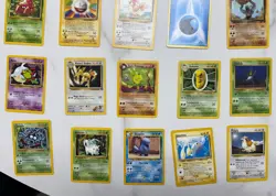 Lot of 20 Pokemon Cards Base Set including Pidgeotto - Image 3