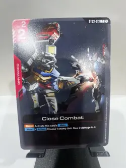 Close Combat - ST03-013 - Gundam TCG Card Game Clan Unity - Image 1