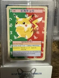 1997 Pokemon Topsun Green Back Japanese Pikachu #25 PSA 2 2025 Cert - Image 2