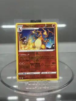Pokemon TCG Vivid Voltage Reverse Holo Rare Charizard 025/185 Mint Condition - Image 1