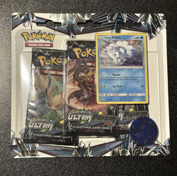 New 💎 Ultra Prism Booster 3-Pack Blister - Pokemon Sun & Moon - Factory Sealed - Image 1