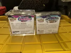 pokemon booster box Fusion Strike And Chilling Reign - Image 2