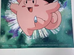 Vintage Pokemon 1999 Clefairy Nintendo Sticker New! - Image 2