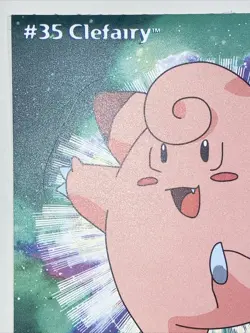Vintage Pokemon 1999 Clefairy Nintendo Sticker New! - Image 5