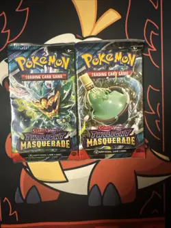 Pokemon TCG: Scarlet and Violet Twilight Masquerade Booster Packs X2 - Image 1