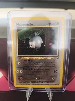 Magnemite 26/75 Pokemon TCG Neo Discovery Unlimited Non Holo Rare LP - Image 3