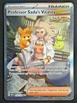 💥Pokemon - Professor Sada's Vitality - 256/182 - SIR - Paradox Rift - NM💥 - Image 1