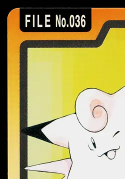 CLEFABLE BANDAI CARDDASS JAPANESE POKEMON TCG - Image 2