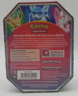 Pokemon Glaceon GX Evolution Celebration Tin - SM - Celestial Storm (CES) NEW - Image 3