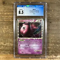 Pokemon Triumphant Mew Prime 97/102 CGC 8.5 - Image 1