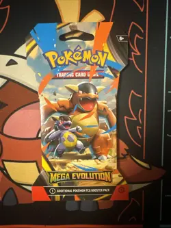 Pokemon Mega Evolution Sleeved Booster Pack - Image 1