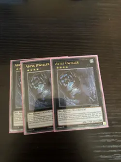 YUGIOH ABYSS DWELLER ULTIMATE RARE EXCELLENT OP13-EN002 EURO PRINT - Image 1