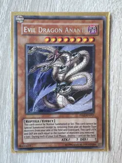 2008 Yu-Gi-Oh! Evil Dragon Ananta Secret Rare PP02-EN017 NM - Image 1