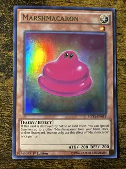 Marshmacaron MVP1-EN013 Ultra Rare 1st Edition LP - Image 1